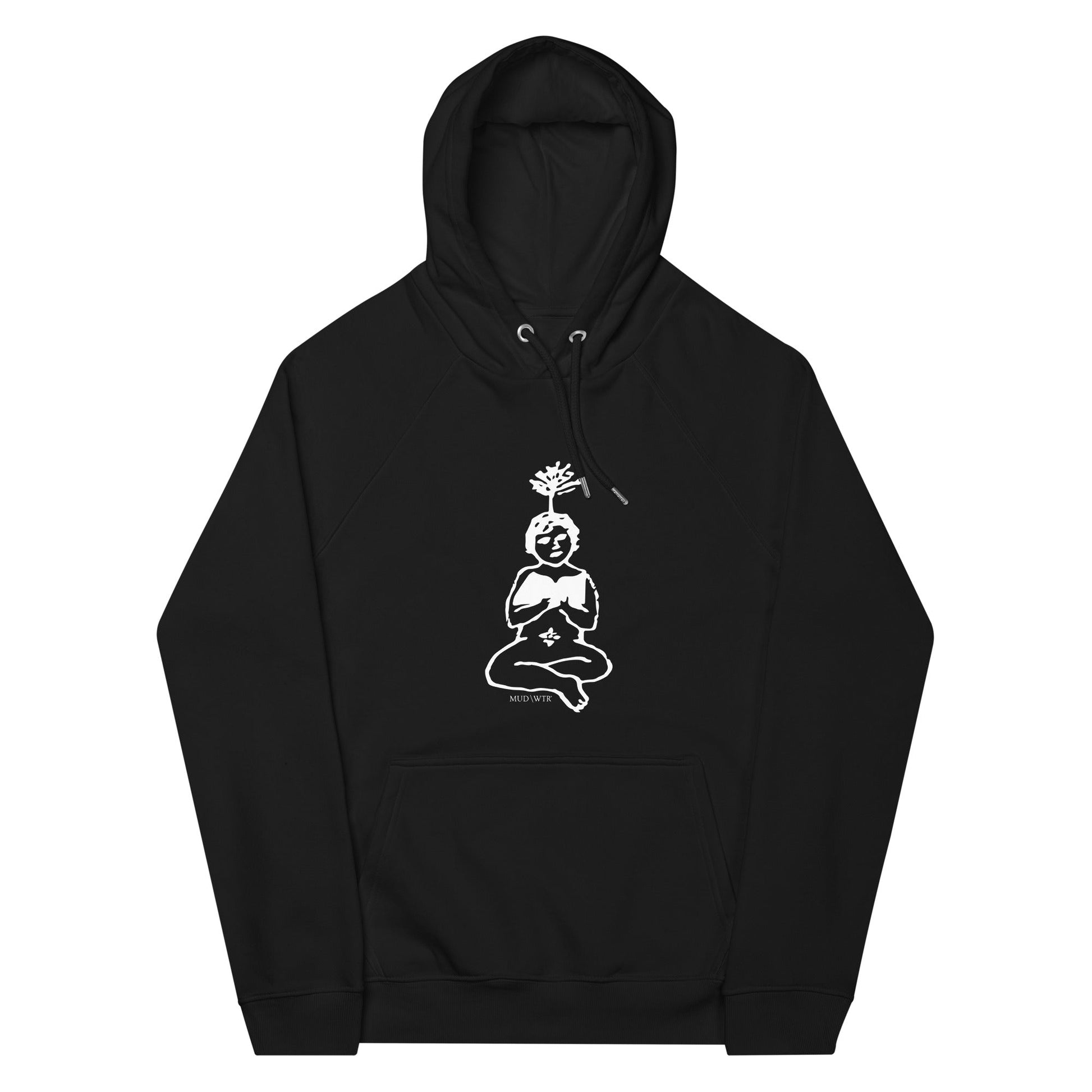 unlearn-relearn-hoodie-t2 unisex-eco-raglan-hoodie-black-front-647547b1689d9.jpg
