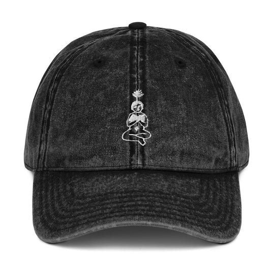 unlearn-relearn-vintage-cotton-cap-i1 vintage-cap-black-front-647546e2e4417.jpg