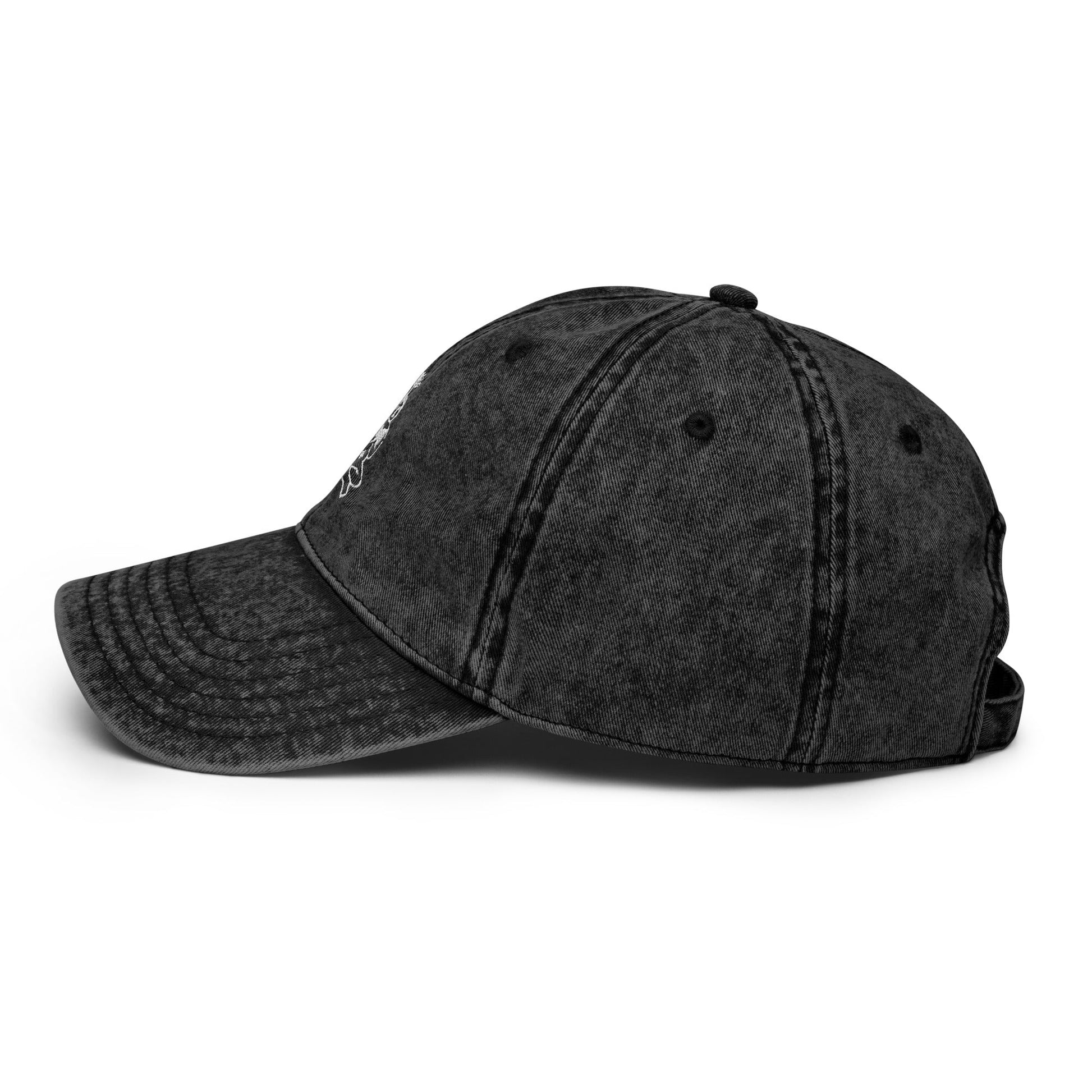 unlearn-relearn-vintage-cotton-cap-i1 vintage-cap-black-left-647546e304a99.jpg